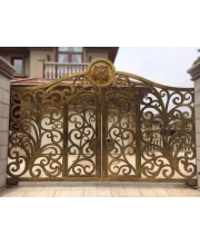 Wrought iron gates