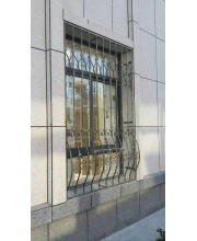 Wrought iron window