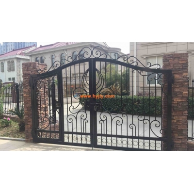 &nbsp;Wrought iron gates