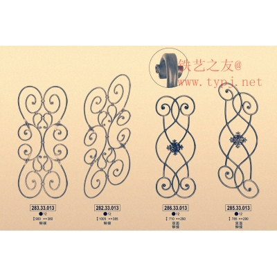 Iron art flower pots